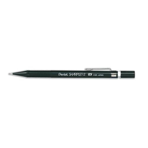 Pentel Sharplet-2 Automatic Pencil Replaceable Eraser with 2 x HB 0.5mm Lead Ref A125-A [Pack 12] 301209 Buy online at Office 5Star or contact us Tel 01594 810081 for assistance