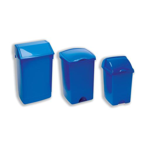 Addis 60 Litre Flip Top Base Blue B865  692685 Buy online at Office 5Star or contact us Tel 01594 810081 for assistance