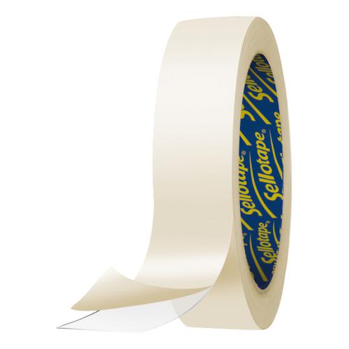 Sellotape Double Sided Tape 25mm x 33m Ref 1447052 [Pack 6] 025116 Buy online at Office 5Star or contact us Tel 01594 810081 for assistance