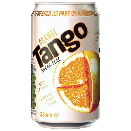 330ml Cans Free Delivery Tango Orange Next Day Delivery 24 pack 