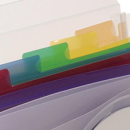 Oxford Expanding File Coloured 13 Pockets Polypropylene Velcro Fastening A4 Clr Ref 100208980 039244 Buy online at Office 5Star or contact us Tel 01594 810081 for assistance