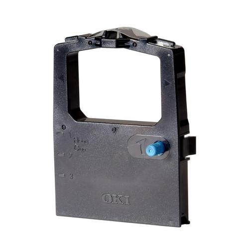 OKI Ribbon Cassette Fabric Nylon Black [for 100 300 Series-9 PIN-182 3-192 3-320 I-3320] Ref 09002303 Oki Systems