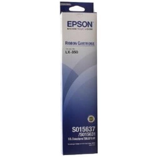 Epson SIDM Black Ribbon Cassette Fabric Nylon for LX-350 LX-300 Ref C13S015637