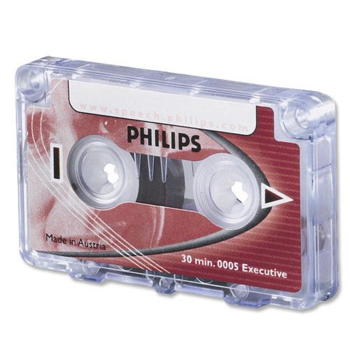 Philips Mini Cassette Dictation 30 Minutes Total 15 per Side Ref 0005 [Pack 10]  088412