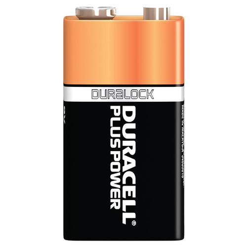 Duracell Plus Power MN1604 Battery Alkaline 9V Ref 81275454 089035 Buy online at Office 5Star or contact us Tel 01594 810081 for assistance