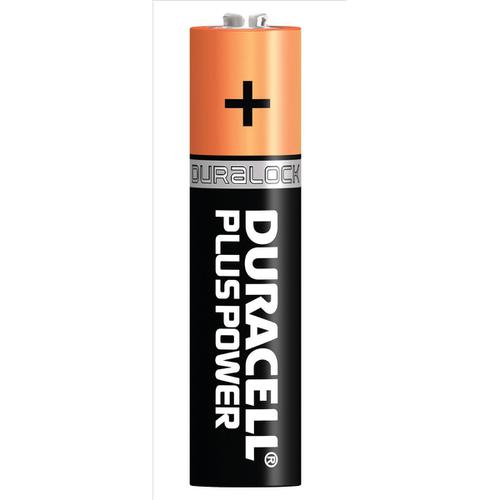 Duracell Plus Power Battery Alkaline AAA Size 1.5V Ref 81275396 [Pack 4] Duracell