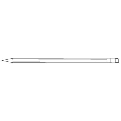 5 Star Value Pencils Rubber Tip HB Ref [Pack 12]