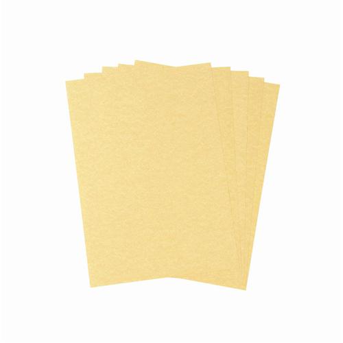 Parchment Letterhead and Presentation Paper 95gsm A4 Gold [100 Sheets]