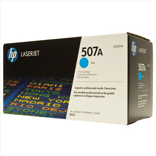 HP 507A Laser Toner Cartridge Page Life 6000pp Cyan Ref CE401A HP
