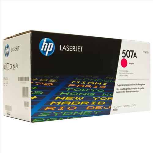 HP 507A Laser Toner Cartridge Page Life 6000pp Magenta Ref CE403A 4030110 Buy online at Office 5Star or contact us Tel 01594 810081 for assistance