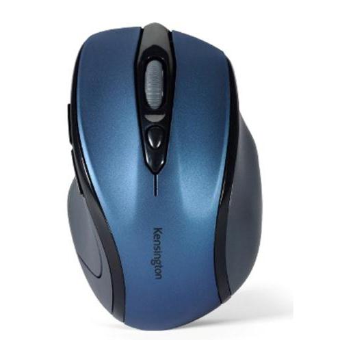 Kensington Pro Fit Mouse Mid-Size Optical Wireless Right Handed Blue Ref K72421WW 4018693 Buy online at Office 5Star or contact us Tel 01594 810081 for assistance