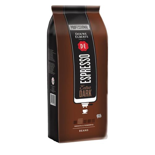 Douwe Egberts Extra Dark Roast Espresso Coffee Beans 1kg Ref 4045004