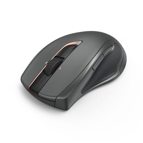 Hama Roma Mouse Optical Wireless 6 Button 1600dpi Right Handed Black Ref 00182672