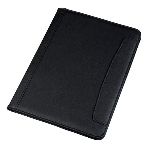 5 Star Office Conference Folder Leather Look A4 Black by The OT Group, 101909
