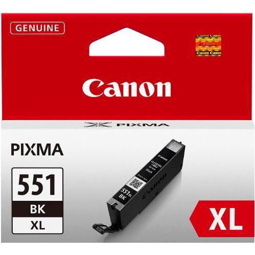 Canon CLI-551XL Inkjet Cartridge High Yield Page Life 1125pp 11ml Black Ref 6443B001