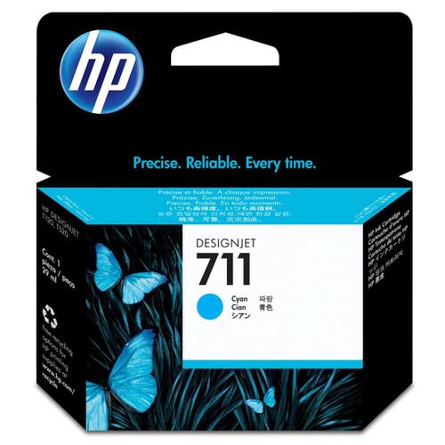 Hewlett Packard [HP] No.711 Inkjet Cartridge 29ml Cyan Ref CZ130A