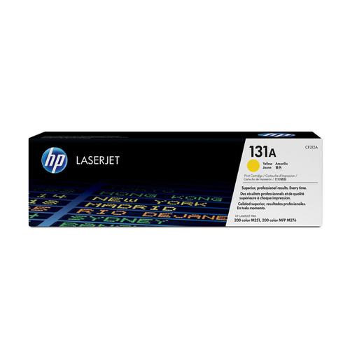 HP 131A Laser Toner Cartridge Page Life 1800pp Yellow Ref CF212A