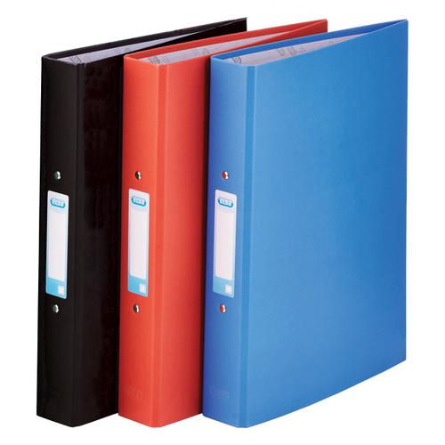 Elba Ring Binder Paper On Board 2 O-Ring 25mm Size A4 Plus Red Ref 400033497