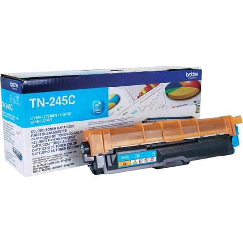Brother Laser Toner Cartridge High Yield Page Life 2200pp Cyan Ref TN245C 4068288 Buy online at Office 5Star or contact us Tel 01594 810081 for assistance