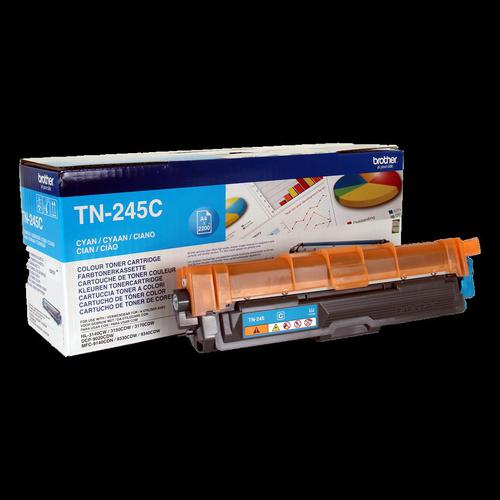 Brother Laser Toner Cartridge High Yield Page Life 2200pp Cyan Ref TN245C