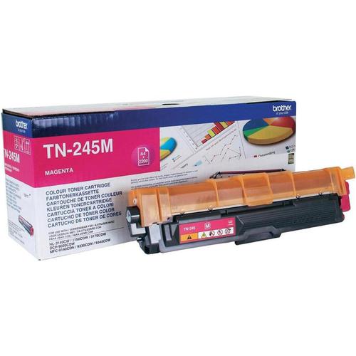 Brother Laser Toner Cartridge High Yield Page Life 2200pp Magenta Ref TN245M
