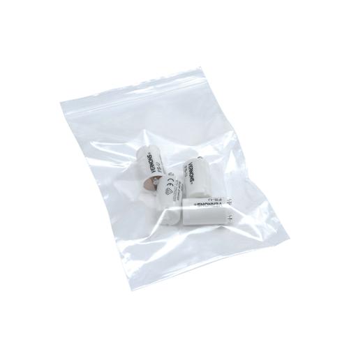 Grip Seal Polythene Bags Resealable Plain 40 Micron 125x190mm PG9 [Pack 1000]