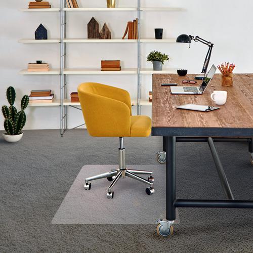 Cleartex Advantagemat Chair Mat For Carpets Rectangular 900x1200mm Clear Ref FCPF119225EV