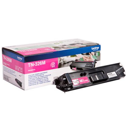Brother Laser Toner Cartridge High Yield Page Life 3500pp Magenta Ref TN326M 4068371 Buy online at Office 5Star or contact us Tel 01594 810081 for assistance