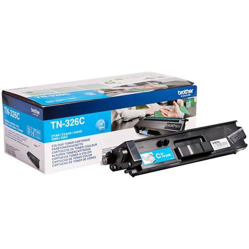 Brother Laser Toner Cartridge High Yield Page Life 3500pp Cyan Ref TN326C Brother