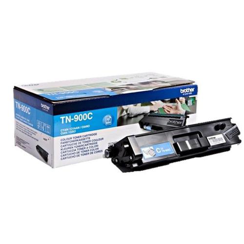 Brother Laser Toner Cartridge Page Life 6000pp Cyan Ref TN900C