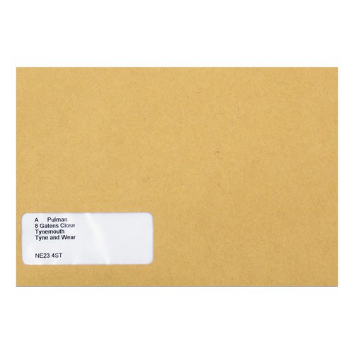 Sage Compatible Wage Envelope Self Seal Window 220x140mm Manilla Ref SE47 [Pack 1000]