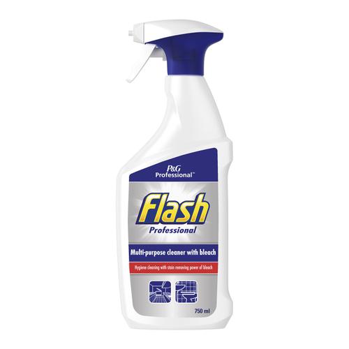Flash Professional Spray Clean & Bleach 750ml Ref C001850