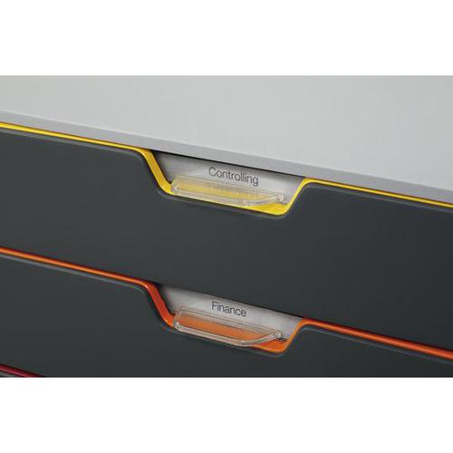 Durable Varicolor Plastic Desktop Drawer Set Stackable 5 Drawers A4 Ref 760527 4019634 Buy online at Office 5Star or contact us Tel 01594 810081 for assistance