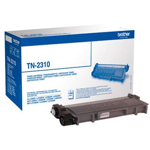 Brother Laser Toner Cartridge Page Life 1200pp Black Ref TN2310  Brother