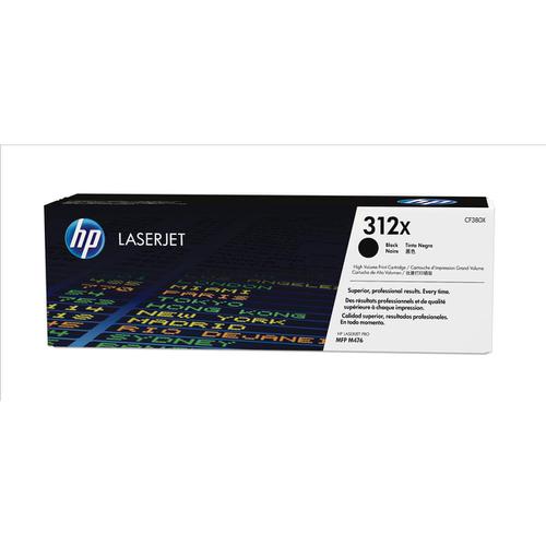 HP 312X Laser Toner Cartridge High Yield Page Life 4400pp Black Ref CF380X