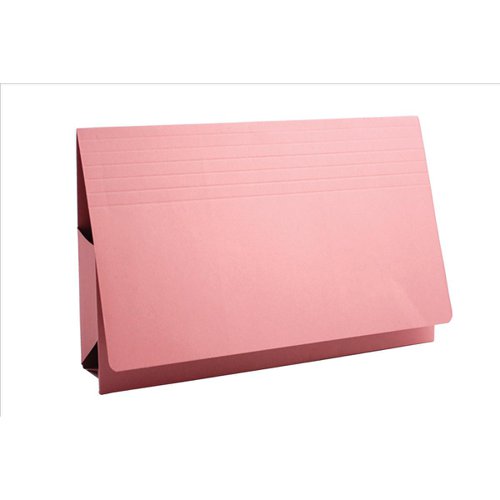 Guildhall Probate Wallets Manilla 315gsm 75mm Foolscap Pink Ref PRW2-PNKZ [Pack 25]