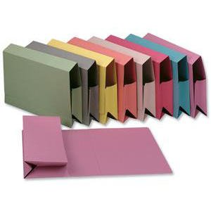 Guildhall Probate Wallets Manilla 315gsm 75mm Foolscap Pink Ref PRW2-PNKZ [Pack 25]