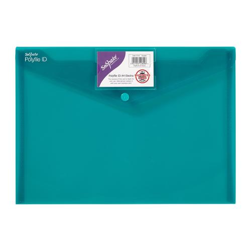 Snopake Polyfile ID Wallet File Polypropylene with Card Holder A4 Electra Assorted Ref 14734 [Pack of 5] Snopake Brands