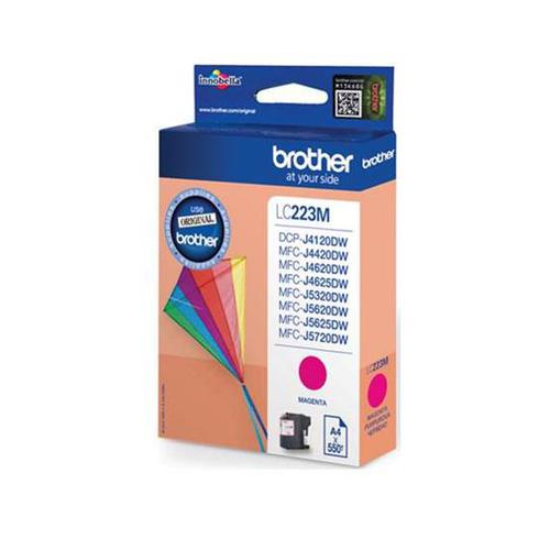 Brother Inkjet Cartridge Page Life 550pp Magenta Ref LC223M Brother