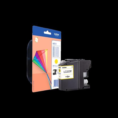 Brother Inkjet Cartridge Page Life 550pp Yellow Ref LC223Y Brother