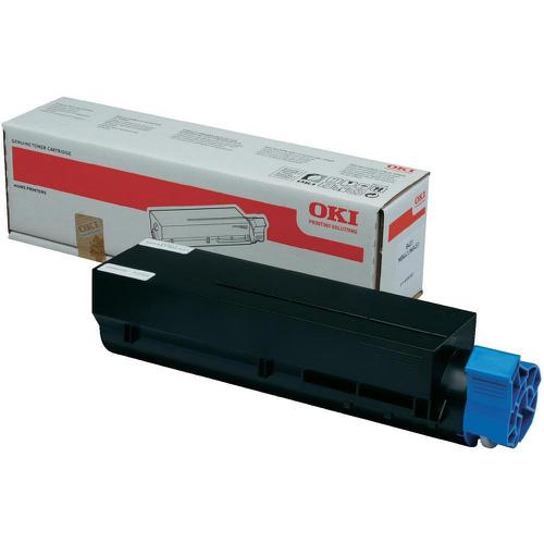 OKI Laser Toner Cartridge High Yield Page Life 2500pp Black Ref 44992402