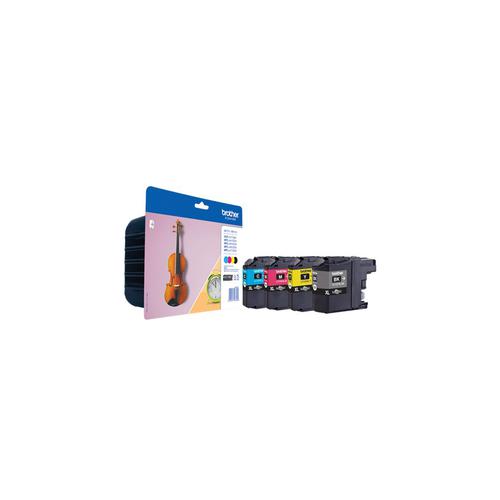 Brother Inkjet Cartridge High Yield Page Life 1200pp Black/Cyan/Magenta/Yellow Ref LC227XLVALBP [Pack 4] Brother