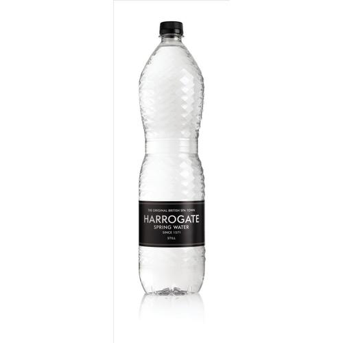 Harrogate Still Spring Water 1.5 Litre Bottle Plastic Ref P150121S [Pack 12]