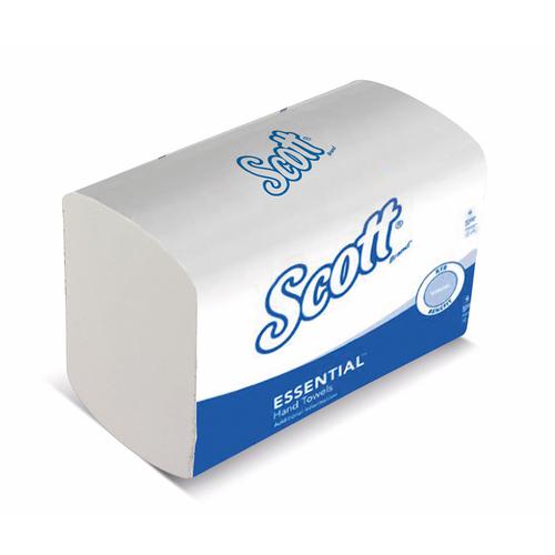 Scott Xtra Hand Towels White 1 Ply 315x200mm 240 Towels per Sleeve White Ref 6669 [Pack 15 Sleeves]  4094310
