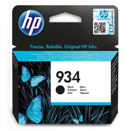 Hewlett Packard [HP] No.934 Inkjet Cartridge Page Life 400pp 10ml Black Ref C2P19AE