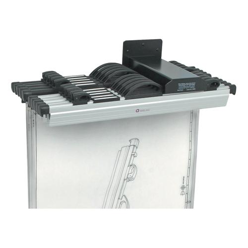 Arnos Hang-A-Plan Front Load Wall Rack for 10 Binders A0-A2 W140xD300xH100mm Ref 1200