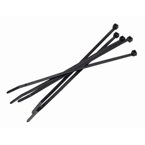Cable Ties Medium 200mm x 4.6mm Black Ref 199092 [Pack 100]