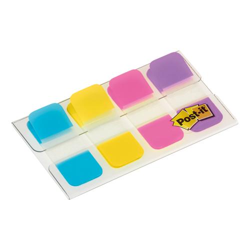 Post-it Index Strong Flags Small Size 4x10mm Ref 676-AYPV [Pack 40]  127438