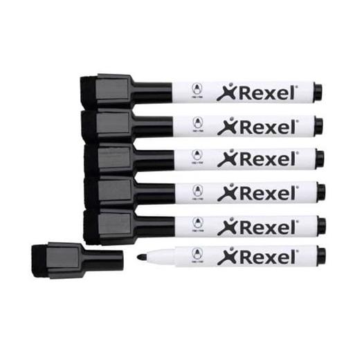 Rexel Whiteboard Cleaning Kit With 4 Whiteboard Pens 