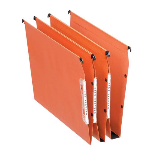 Esselte Orgarex Dual Linking Lateral File Manilla 50mm Wide-base 240gsm A4 Ref 21630 [Pack 25] 324707 Buy online at Office 5Star or contact us Tel 01594 810081 for assistance